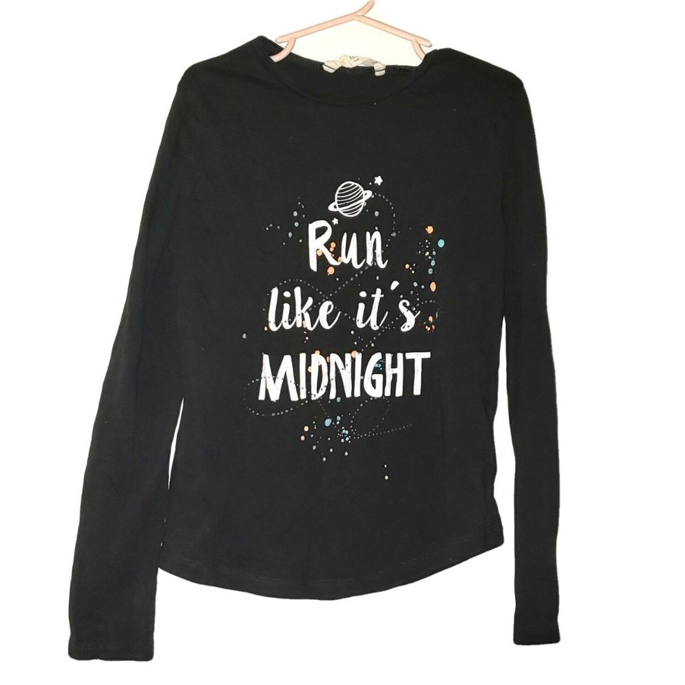 Mango Kids Girls 9 10 Years Gray Long sleeve Top‎ T